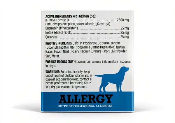 WINPRO Allergy Soft Chews Dog Itch Relief Natural-3