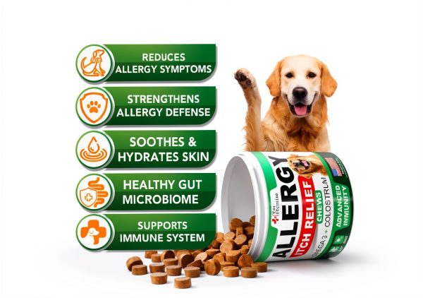 Vet Promise Dog Itch Relief Chews Natural Allergy Support-1