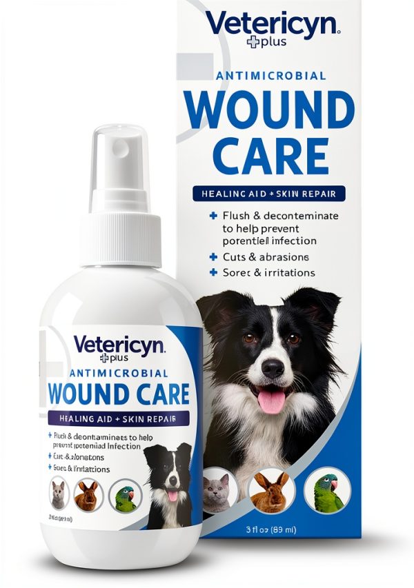 Vetericyn Pet Wound Care Skin Repair Spray for Dogs-0