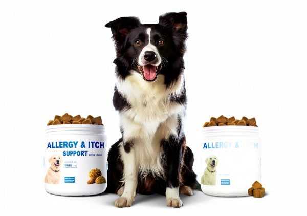 Dog Allergy Itch Chews ColEaze Salmon Flavor 200ct-1