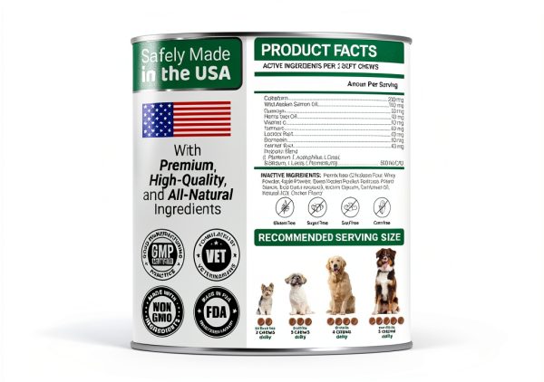 YUMA Dog Allergy Chews Itch Relief Immune Support Treats-5