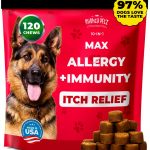 Mighty Petz Dog Allergy Chews Itch Relief Skin Support-0