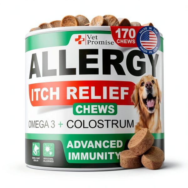 Vet Promise Dog Itch Relief Chews Natural Allergy Support-0