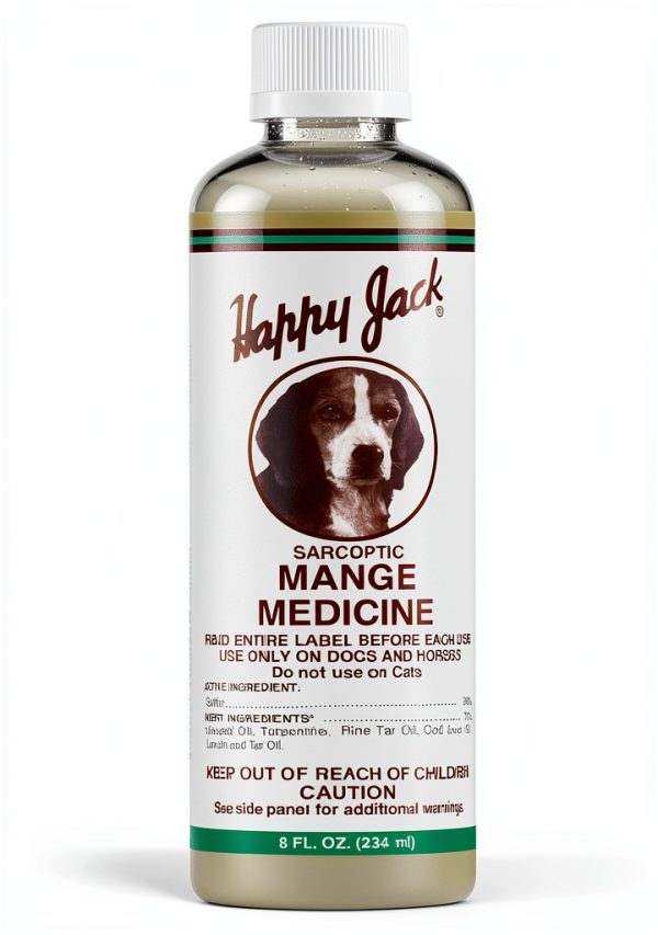 Happy Jack Mange Treatment for Dogs OTC Skin Remedy-0
