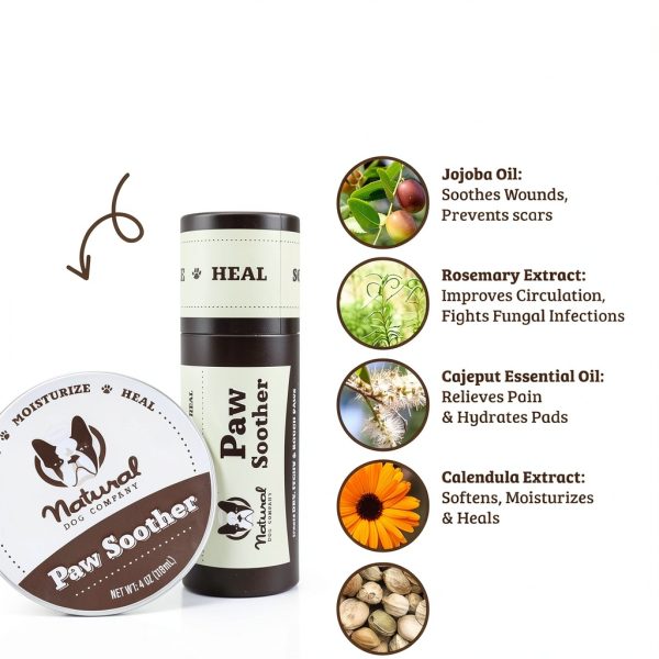 Natural Dog Company Paw Balm Dog Itch Remedies All Natural-5