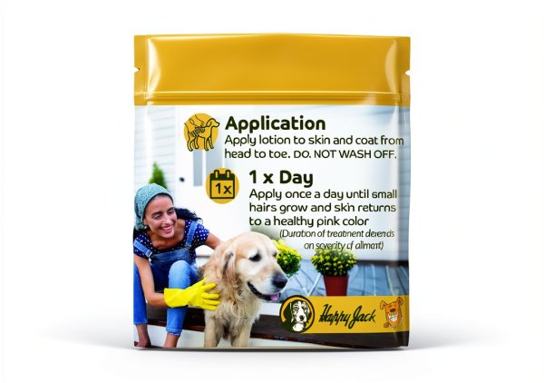 Happy Jack Mange Treatment for Dogs OTC Skin Remedy-3