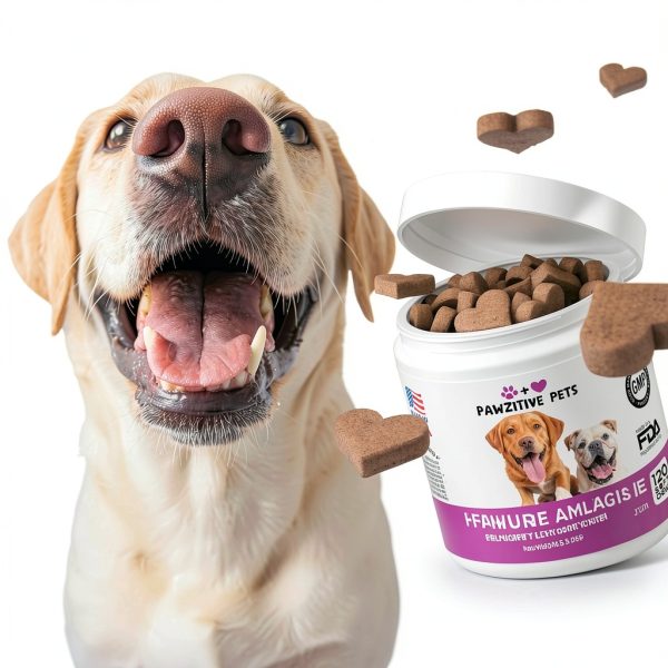Pawzitive Pets Dog Allergy Chews Omega-3 Skin Health-2