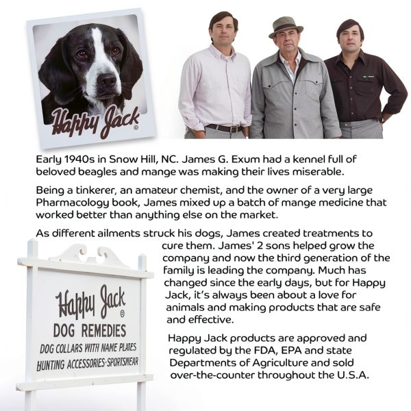 Happy Jack Mange Treatment for Dogs OTC Skin Remedy-7