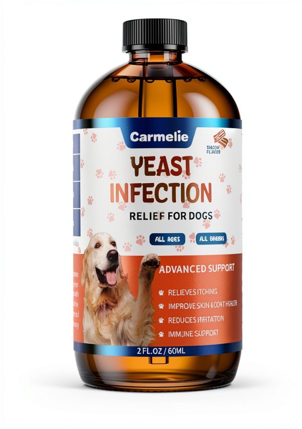 Carmelie Dog Yeast Relief Drops Natural Itch Remedy-0