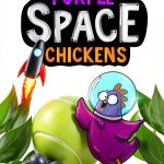 Purple Space Chickens Dyslexia Friendly Chapter Book Kids-0