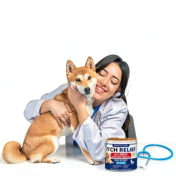Artullano Dog Allergy Chews Itchy Skin Relief Treats-6