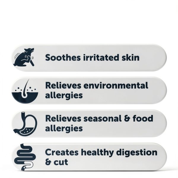 Artullano Dog Allergy Chews Itchy Skin Relief Treats-2