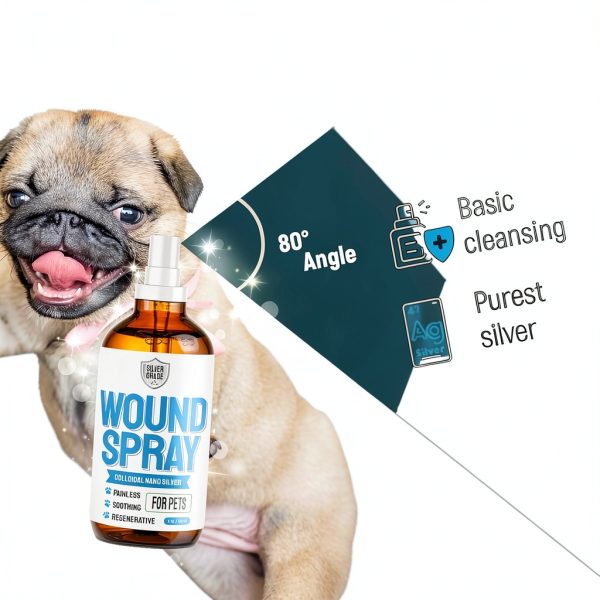 Colloidal Silver Wound Spray for Dogs Cats Hot Spot-3