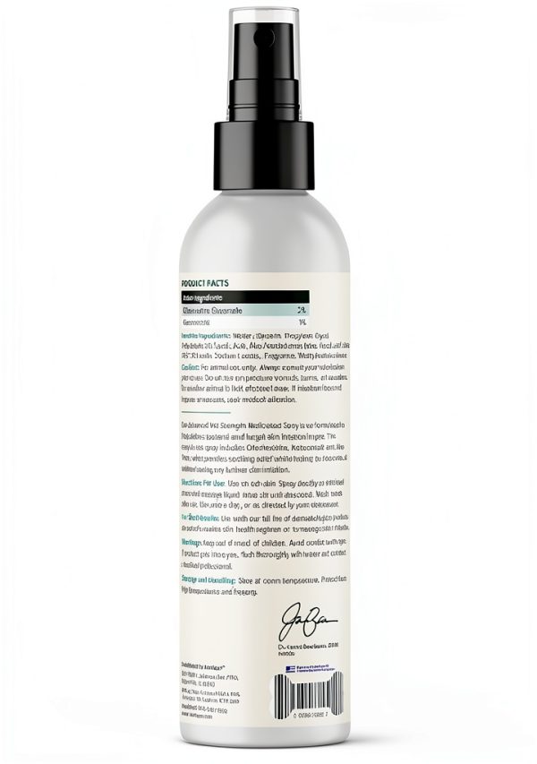 Dermabliss Chlorhexidine Spray Dogs Cats Skin Care-2