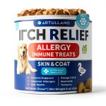 Artullano Dog Allergy Chews Itchy Skin Relief Treats-0