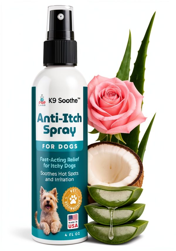 Dog Itch Spray Hot Spot Relief All Natural Pup Labs-0