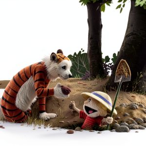 Calvin and Hobbes Graphic Novel by Andrews McMeel Publishing-0
