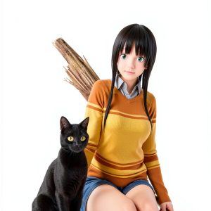 Vertical Flying Witch Comic Strip Kindle Edition-0