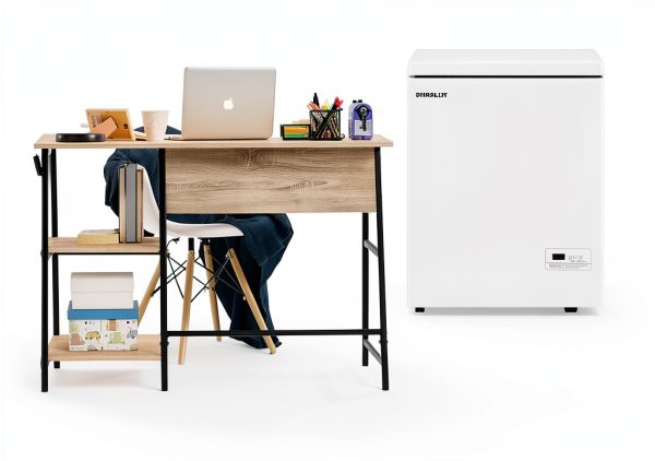 Chest Freezer DEMULLER 4.0 Cu.Ft White Top-Open Control Compact-8