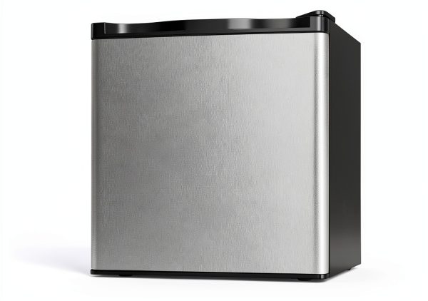 Antarctic Star Upright Freezer 1.1 Cu.ft Silver Stainless Steel D5840C-6
