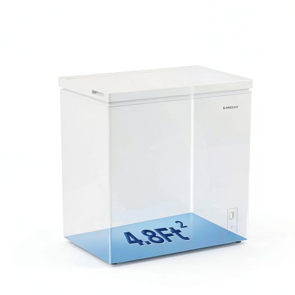 Chest Freezer BANGSON 7.1 Cu.Ft Top Open Adjustable Thermostat-1
