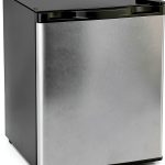 Antarctic Star Upright Freezer 1.1 Cu.ft Silver Stainless Steel D5840C-0
