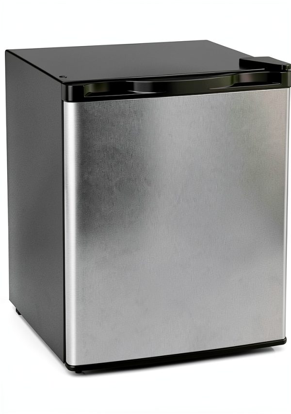 Antarctic Star Upright Freezer 1.1 Cu.ft Silver Stainless Steel D5840C-0