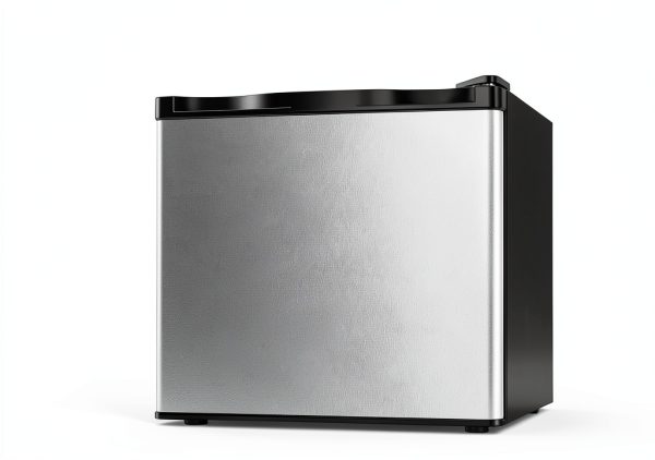 Antarctic Star Upright Freezer 1.1 Cu.ft Silver Stainless Steel D5840C-2