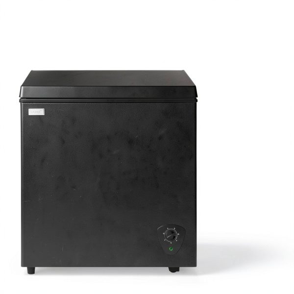 Chest Freezer WANAI 5.0 Cu.Ft Black Compact Manual Defrost-3