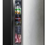 3.2 Cu.ft Small Freezer Electactic Upright with Reversible Door Silver-0