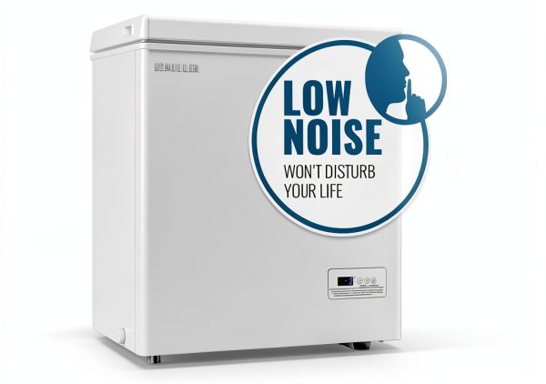 Chest Freezer DEMULLER 4.0 Cu.Ft White Top-Open Control Compact-7