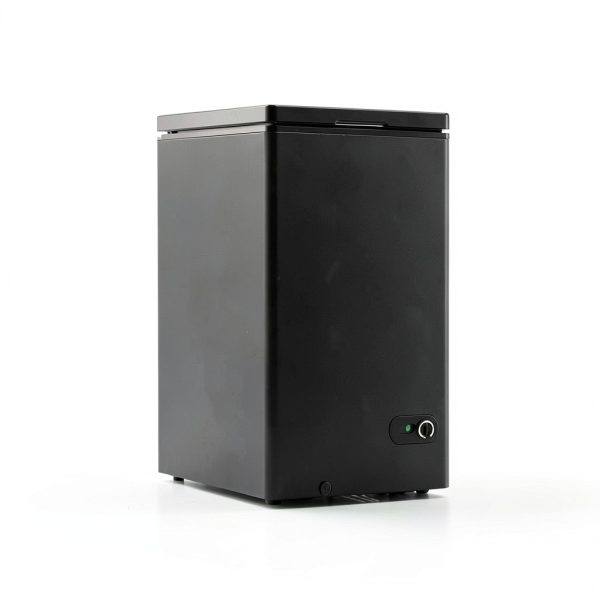 Chest Freezer Kismile 3.5 Cu Ft Black Top-Open Compact Deep Freezer-5