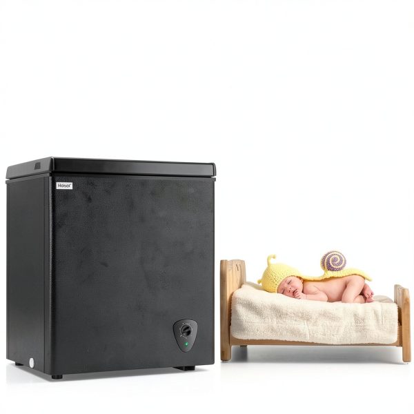 Chest Freezer WANAI 5 Cu Ft Deep Top Open with Removable Basket-7